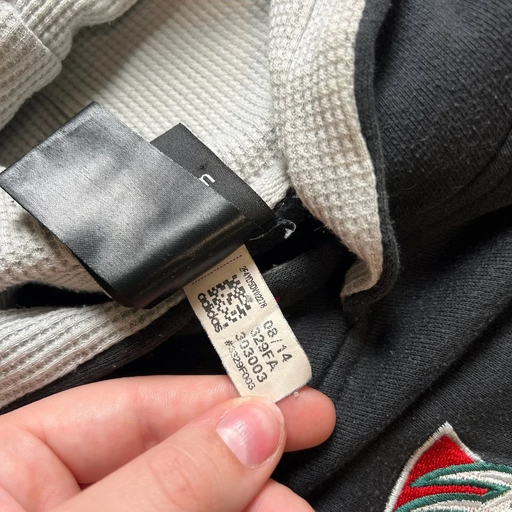 Adidas Milwaukee‎ Bucks Hoodie Mens M Black NBA Basketball Pullover Fleece Logo